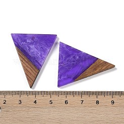 Resin & Wood Pendants&nbsp;WOOD-F015-06H