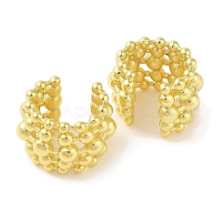 Brass Cuff Earrings for Women&nbsp;EJEW-I305-12G