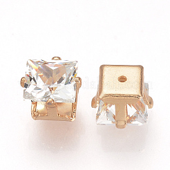 Cubic Zirconia Cabochons&nbsp;ZIRC-T003-21KC