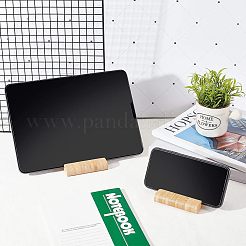 竹製携帯電話ホルダー  長方形  バリーウッド  12.3x8.1x1.6cm&nbsp;AJEW-WH0248-139