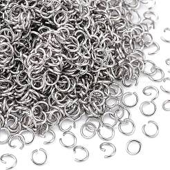 Tarnish Resistant 304 Stainless Steel Open Jump Rings&nbsp;STAS-R049-4x0.6mm