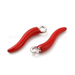 Rack Plating Alloy Enamel Pendants&nbsp;PALLOY-P289-56P