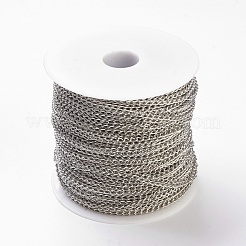 Iron Twisted Chains Curb Chains&nbsp;CHS003Y-N