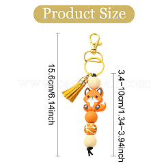 Silicone Pendant Decorations&nbsp;HJEW-YW00451-02