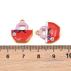 Printed 304 Stainless Steel Enamel Pendants&nbsp;SA-CBADC81-18G-02