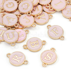 26Pcs Alloy Enamel Letter A~Z Connector Charms&nbsp;FIND-TAC0028-14C