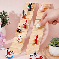 Wooden Ladder Miniature Ornaments&nbsp;AJEW-WH0270-907