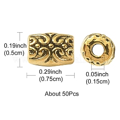 Tibetan Style Alloy Beads&nbsp;PALLOY-YW0001-74