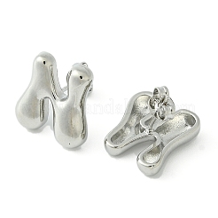 Rack Plating Brass Earrings&nbsp;EJEW-S222-01P-N
