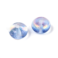 Baking Paint Electroplate Transparent Glass Beads&nbsp;EGLA-Q141-01B-A07