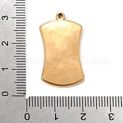 304 Stainless Steel Enamel Pendants&nbsp;CU-CBADA55-01G