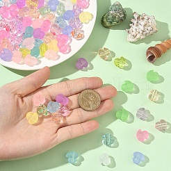 50Pcs Transparent Acrylic Beads&nbsp;OACR-YW0003-79