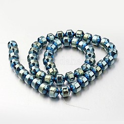 Electroplate Non-magnetic Synthetic Hematite Bead Strands&nbsp;G-F300-31B-07