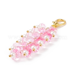 Trumpet Flower Glass Pendant Decorations&nbsp;HJEW-JM00800-04