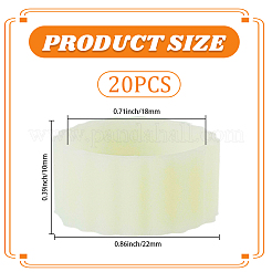 20Pcs Silicone Stretch Rings&nbsp;AJEW-CP0010-06B