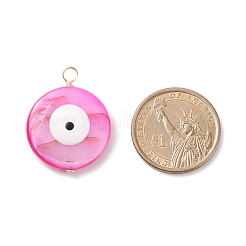 Natural Freshwater Shell Pendants&nbsp;PALLOY-JF01696