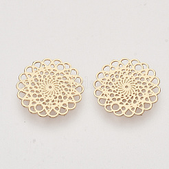 Brass Filigree Joiners Links&nbsp;X-KKC-R001-07LG