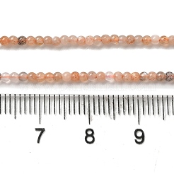 Natural Sunstone Beads Strands&nbsp;G-B090-A05-01