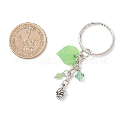 3Pcs Leaf Acrylic Keychains&nbsp;KEYC-JKC01405