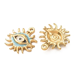 304 Stainless Steel Enamel Pendants&nbsp;SA-CBAD609-06G-02