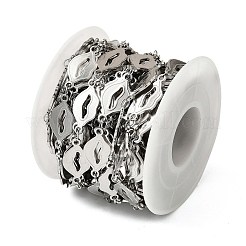 304 Stainless Steel Lip Link Chains&nbsp;CHS-H114-05P