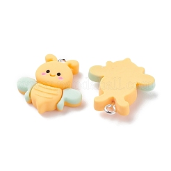 Opaque Resin Pendants&nbsp;RESI-F030-15