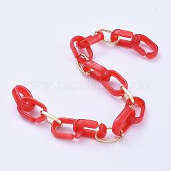 Handmade Paperclip Chains&nbsp;AJEW-JB00606-04