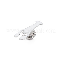 Cute Shrimp Enamel Pin&nbsp;JEWB-S012-003P-NF