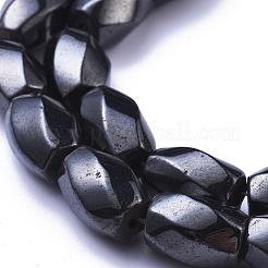 Magnetic Synthetic Hematite Beads Strands&nbsp;IM8x12mm602