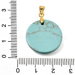 Synthetic Turquoise Pendants&nbsp;GG-CBA260E-03G-13