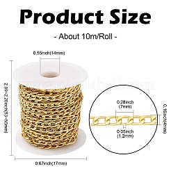 1 Roll Oxidation Aluminum Curb Chains&nbsp;CHA-CJ0001-05