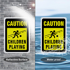UV Protected & Waterproof Aluminum Warning Signs&nbsp;AJEW-GL0001-01A-01