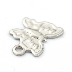 Tarnish Resistant 304 Stainless Steel Charms&nbsp;STAS-H157-02P