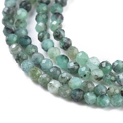 Natural Emerald Beads Strands&nbsp;G-R475-022A