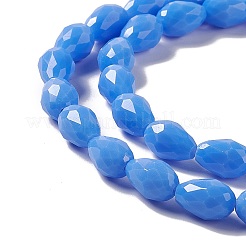 Faceted Glass Beads Strands&nbsp;GLAA-E037-01D