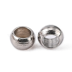 Tarnish Resistant 304 Stainless Steel Spacer Beads&nbsp;STAS-R065-30
