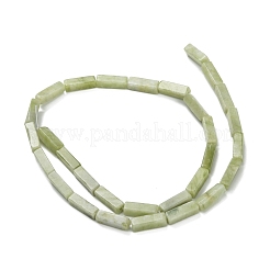 天然台湾ヒスイのビーズ連売り  直方体の  12~13x4x4mm  穴：1.2mm  約29~30個/連  15.24''~15.63''（38.7~39.7センチメートル）&nbsp;G-G837-23
