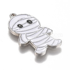 Halloween Theme Alloy Enamel Pendants&nbsp;X-ENAM-J649-09P