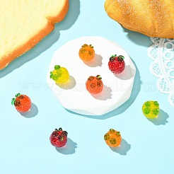 8Pcs 4 Colors Handmade Lampwork Beads&nbsp;LAMP-CJ0002-71