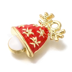 Christmas Theme Alloy Enamel Pendants&nbsp;ENAM-B025-01D-01G