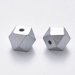 Painted Natural Wood Beads&nbsp;WOOD-Q040-020B-B02