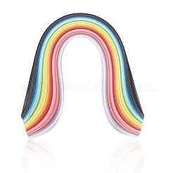 260Pcs 26 Colors Rectangle Quilling Paper Strips&nbsp;DIY-WH20032-31A