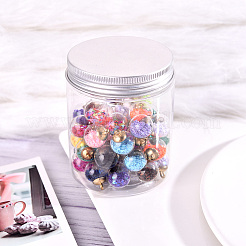45Pcs 15 Colors Glass Ball Pendants&nbsp;GLAA-YW0001-17
