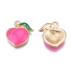 Rack Plating Alloy Enamel Pendants&nbsp;ENAM-S126-143E