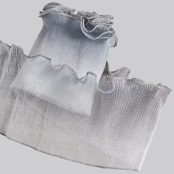 5Yards Polyester Pleated Lace Trim Ribbon&nbsp;OCOR-GF0004-84E