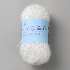 Polyester Glass Silk Pastel Scrubby Yarns&nbsp;OCOR-WH20015-01C