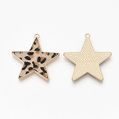 Eco-Friendly Cowhide Leather  Pendants&nbsp;FIND-N049-02K