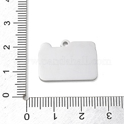 304 Stainless Steel Pendants&nbsp;SA-CBAE115-16P