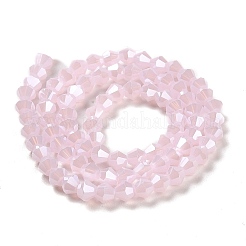 Imitation Jade Electroplate Glass Beads Strands&nbsp;EGLA-A039-J2mm-A02