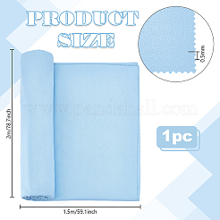 Suede Fabric Silver Polishing Cloth&nbsp;AJEW-WH0678-12B